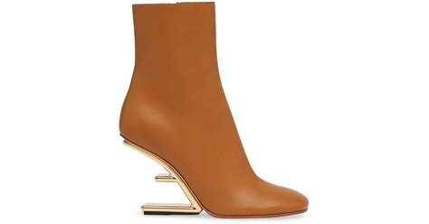 fendi first bootie|Fendi Fendi First Leather Wedge Booties on SALE .